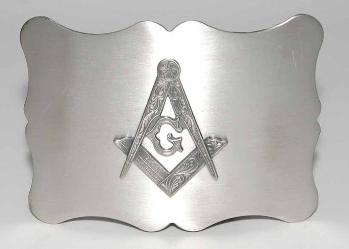 Masonic Traditional Belt Buckle - Antique